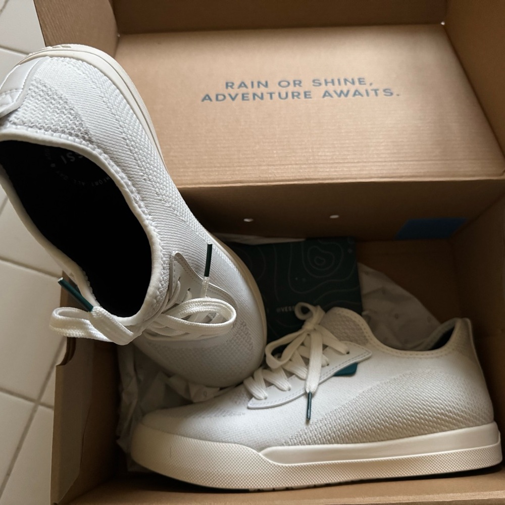 Vessi White Sneakers - Picture 6 of 7